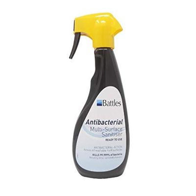 Ability Superstore Antibacterial Multi Surface Sanitiser Spray, 0.4 kg