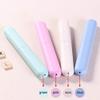 AchidistviQ Toothbrush and Toothpaste Travel Case,Anti Bacterial Portable Toothbrush Storage Box Outdoor Travel Dustproof Toothbrush Protector Cover Storage Wheat view 4
