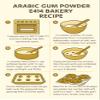 Arabic Gum Powder Acacia Gum - Acacia Senegal L. (400g) view 3