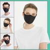 12 Pack Reusable Cotton FabricFashion Protective, Unisex Black Dust Cotton, Washable view 2