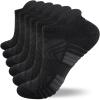 Lapulas Ankle Socks Thick Cushioned Trainer Mens Sports Cotton Running Women Low Cut Breathable Athletic Sock (6 Pairs) view 1