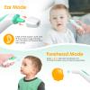Ear Thermometer, Digital Forehead Thermometer for Adults Children Baby, KKmier Non Contact Medical Temperature Thermometer for Home Use with 3 Color Fever Alarm, CE Certificated view 4