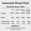 Lemonaid Sparkling Soft Drink: Mixed 12 Pack, 4 flavours (Lime, Passion Fruit, Blood Orange, Ginger) - 12 x 330ml view 2