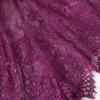 Women's Erotic Bodystockings Open Back Eyelash Lace Teddy Summer Purple Lace Criss Cross Sexy Nightwear Woman Solid Sleepwear-Purple_Xs view 3