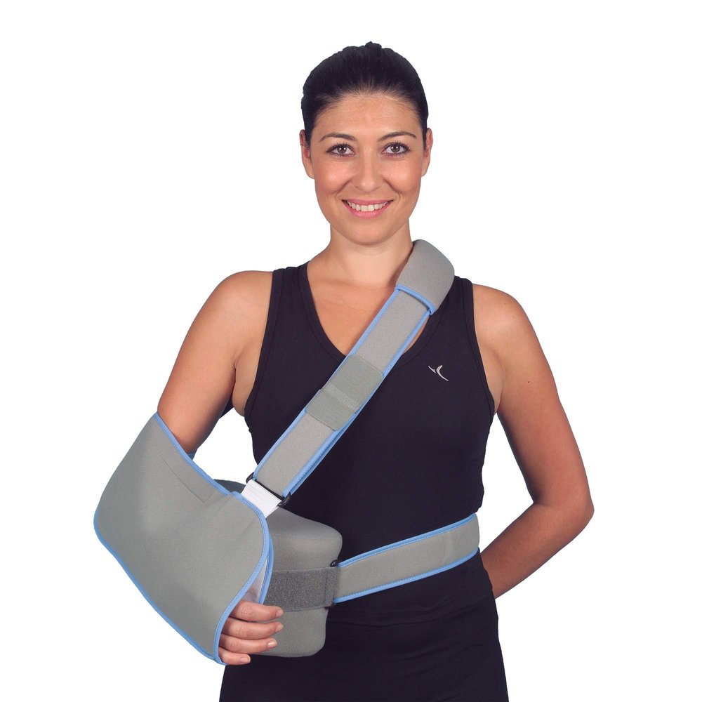 Shoulder Abduction Sling - Holds arm at 15 Degrees. Available in 4 Sizes S- XL (Large  41-49 cm)