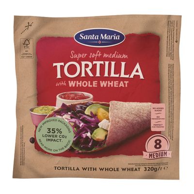 Santa Maria Whole Wheat Tortilla 320G