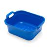 10L Plastic Large Washing Up Bowl Kitchen Basin Sink with Handles (Cobalt Blue) view 1