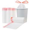 150 Clear 2.6 Gallon Small Garbage Bagswhite, Bathroom Trash Can Bin Liners, Small Plastic Bags for home office kitchen,fit 10 Liter, 2,2.5,3 Gal, Clear, Bags 50 Count per Roll (Blue) view 4
