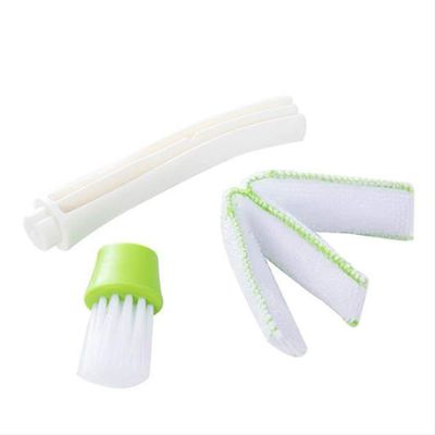 1 Multi-Function Keyboard Cleaner Microfiber Car Exhaust Brush Dust Removal Blinds Cleaning Brush Double-Headed Mini Dust Collector