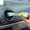 1 Multi-Function Keyboard Cleaner Microfiber Car Exhaust Brush Dust Removal Blinds Cleaning Brush Double-Headed Mini Dust Collector view 3
