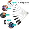 10X Nylon Cleaning Brush Set Test Tube, Vial, Straw, Washing Detergent, Bristle Set Cleaning Tool view 3