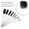 10X Nylon Cleaning Brush Set Test Tube, Vial, Straw, Washing Detergent, Bristle Set Cleaning Tool view 4