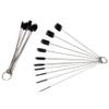 10-Piece White Brush Spray Brush Pot Bottle Small Mouth Cleaning Brush Suitable for Different Sizes of Scrubbers view 2