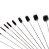 10-Piece White Brush Spray Brush Pot Bottle Small Mouth Cleaning Brush Suitable for Different Sizes of Scrubbers view 3