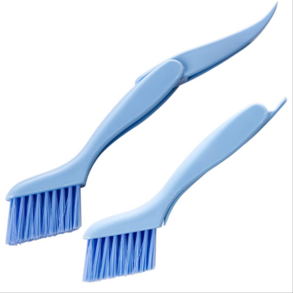 2 in 1 Multipurpose Window Groove Cleaning Brush Keyboard Corners and Cracks Dust Spatula/Window Track Cleaning Brush