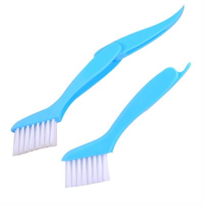2 in 1 Multi-Purpose Window Groove Cleaning Brush Corner Crack Home Keyboard Home Kitchen Folding Brush Cleaning Tool