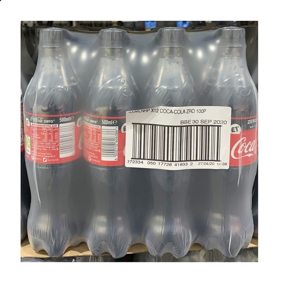 Coca Cola Zero 500ml PM (12 Count)