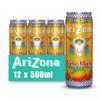 Arizona Mucho Mango Juice, Pack of 12 x 500ml Cans, Tropical Mango Drink, No Artificial Colours or Preservatives view 1