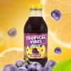 Tropical Vibes Lemonade Grape Glow Drink, Exotic Flavours, Refreshing Summer Drink, Pack of 15 view 2