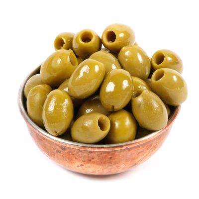Dorri - Green Olives Pitted In Extra Virgin Olive Oil 250g | Premium Green Olives, Healthy Party Snack (Available from 250g to 3kg)