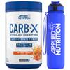 Applied Nutrition Bundle Carb X 1.2kg + Lifestyle Water Bottle 1000ml | Cyclic Dextrin Carbohydrate Powder, Intra Workout Carb Powder, Fuel Training, Quick Source of Energy, Vegan (Orange Burst) view 1