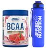 Applied Nutrition Bundle: BCAA Powder 450g + Lifestyle Water Bottle 1000ml | Branched Chain Amino Acids BCAAs Supplement, Intra Workout & Recovery (450g - 32 Servings) (Watermelon) view 1