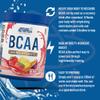 Applied Nutrition Bundle: BCAA Powder 450g + Lifestyle Water Bottle 1000ml | Branched Chain Amino Acids BCAAs Supplement, Intra Workout & Recovery (450g - 32 Servings) (Fruit Burst) view 2