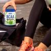 Applied Nutrition Bundle: BCAA Powder 450g + Lifestyle Water Bottle 1000ml | Branched Chain Amino Acids BCAAs Supplement, Intra Workout & Recovery (450g - 32 Servings) (Green Apple) view 4