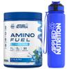 Applied Nutrition Bundle Amino Fuel 390g + Lifestyle Water Bottle 1000ml - Amino Acids Supplement, EAA Essential Amino Acids Powder, Muscle Fuel & Recovery (ICY Blue Raz) view 1