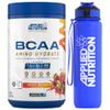 Applied Nutrition Bundle BCAA Amino Hydrate Powder 1.4kg + Lifestyle Water Bottle 1000ml | Branched Chain Amino Acids Supplement, Electrolytes, B Vits, Intra Workout & Recovery Drink (Fruit Burst) view 1