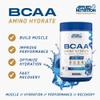 Applied Nutrition Bundle BCAA Amino Hydrate Powder 1.4kg + Lifestyle Water Bottle 1000ml | Branched Chain Amino Acids Supplement, Electrolytes, B Vits, Intra Workout & Recovery Drink (Fruit Burst) view 2