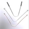 3PCS Assorted Design Stainless Steel Tongue Scraper, Copper Tongue Cleaner, Sargical Grade SS Tongue Scrape view 4