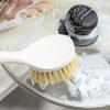 Kitchen Wooden Long Handle Cleaning Brush Pot Pot Tableware Tableware Brush Dishwashing Brush Home Kitchen Cleaning Tool view 3