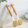 Kitchen Wooden Long Handle Cleaning Brush Pot Pot Tableware Tableware Brush Dishwashing Brush Home Kitchen Cleaning Tool view 4
