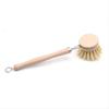 Sisal Bamboo Cleaning Brush Scrubber Long Handle Dishwasher Brush Replaceable Intestinal Basin Brush Kitchen Cleaning Supplies view 1