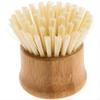 Natural Cleaning Brush Wooden Pot Brush for Pot Glass Plate, Bowl Brush, Fruit Plate Brush, Fruit and Vegetable Cleaner, Kitchen Cleaning Tool view 1