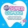 Brush-Baby - Tutti Frutti Kids Toothpaste 150ml (3 x 50ml Tubes) - for Ages 3+ - with Xylitol & Fluoride - Strong Teeth, Healthy Gums & Fresh Breath - Gentle Vegan Formula, Safe if Swallowed view 3