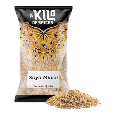 A Kilo of Spices | Soya Mince 5Kg | High Protein Vegan & Vegetarian Mince | TVP Mince Meat Substitute | Perfect for Bolognese, Chilli & Curries | Dried Soya Mince | Low Fat
