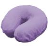 10 Pack Body Linen Comfort Flannel Face Rest Covers for Massage Tables - Soft, Durable and Light 100% Cotton Flannel Face Cradle Covers (Dahlia Purple) view 1