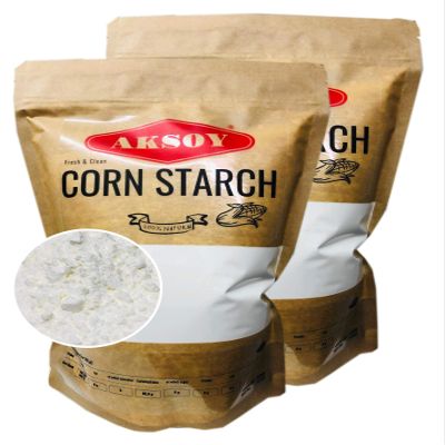 Aksoy Quality Corn Starch 2.5KG | Natural, Pure, and Finely Ground, Reliable and Premium Choice for Excellent Results in Cooking, Baking, and Desserts!