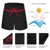 ChinFun Women's Board Shorts Swimswear Bottoms Tankini Swim Bathing Briefs Swimsuit Boardshorts Beach Trunks with Liner, Original-black & Red, Medium view 4