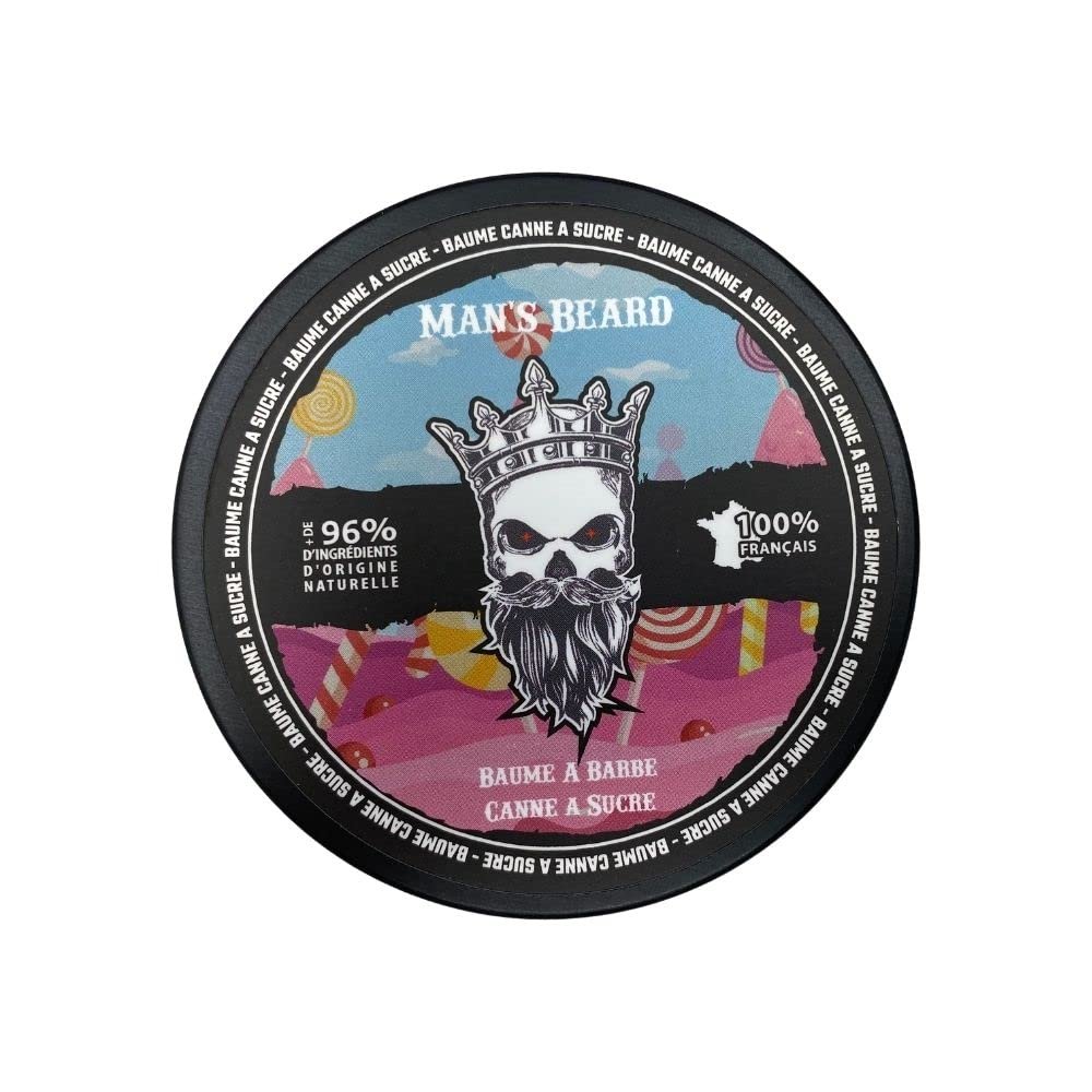 man's beard - Scented Beard Balm with Cane Sugar 90 ml Made in France