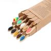 tiopeia 20 Pcs Kids Bamboo Toothbrush, Ergonomic Biodegradable Handle Children Toothbrushes Kids Toothbrushes view 2