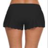ChinFun Board Shorts Women's Swimswear Tankini Swim Briefs Swimsuit Bottom Boardshorts Beach Trunks, Improved & Wave Edged Pierced-black, Small view 3