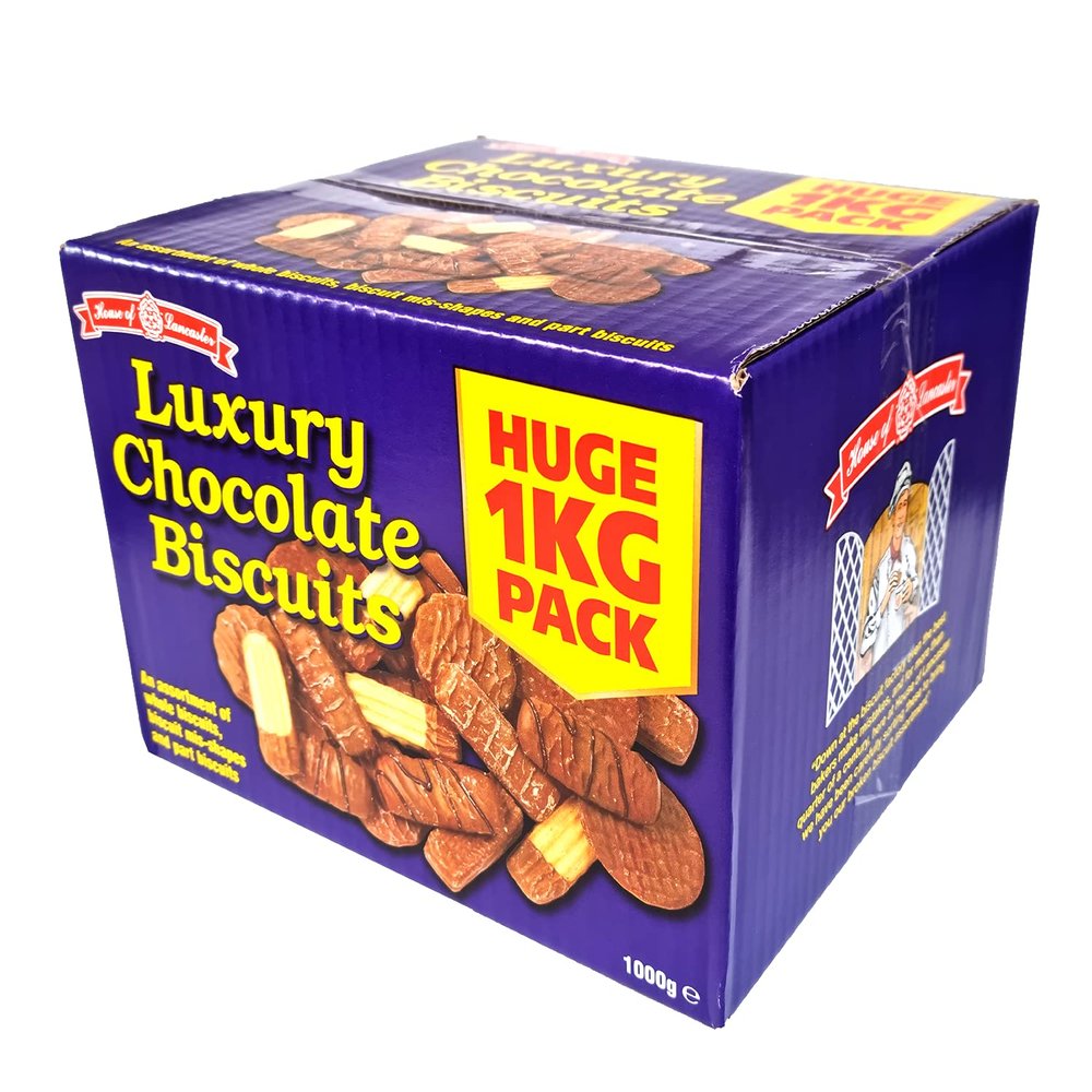 Broken Chocolate Biscuit Assortment 1kg Box