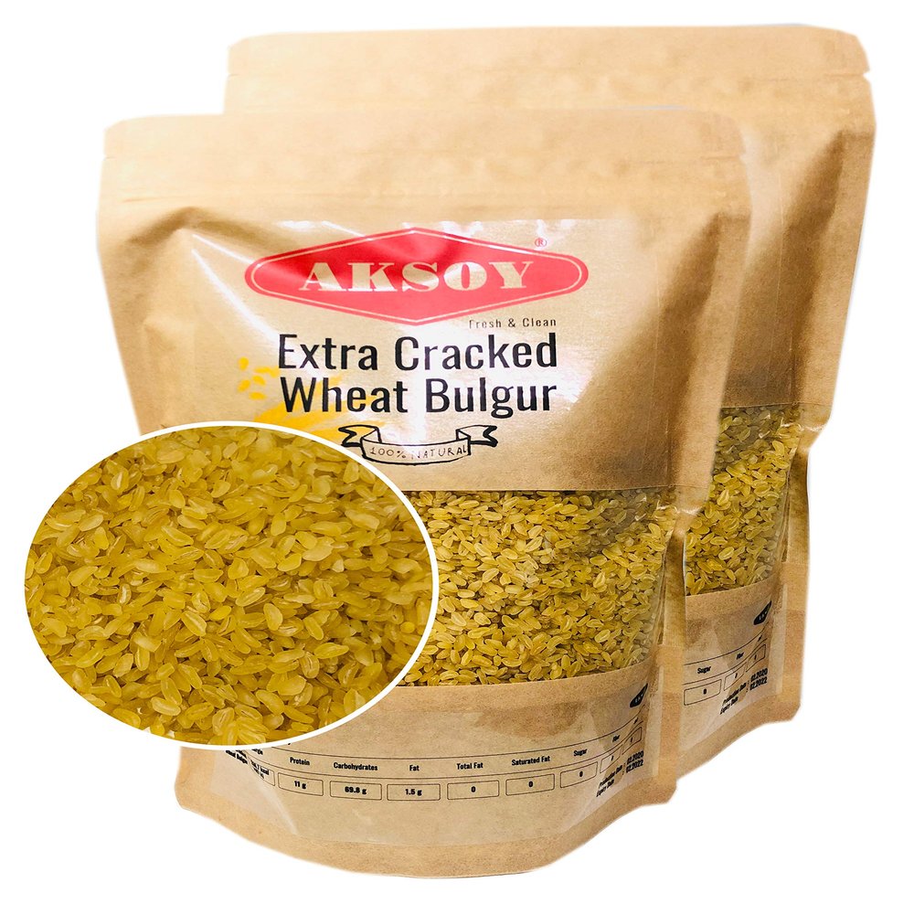 Aksoy EXTRA Coarse Wheat Bulgur 2.5KG | Natural and Nutritious, a Delicious, Healthy, and Convenient Choice for Soups, Pilafs, Traditional Dishes, and Salads!