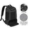 CURMIO Travel Carrying Bag for Portable Oxygen Concentrators, Universal POC Backpack with Mesh Panels for Breathability, Compatible with Inogen, Oxygo, Caire Units, for on-The-go,Black view 3
