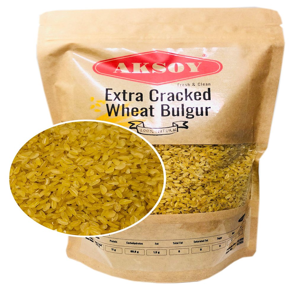 Aksoy Extra Coarse Wheat Bulgur 1.25KG | Natural and Nutritious, a Delicious, Healthy, and Convenient Choice for Soups, Pilafs, Traditional Dishes and Salads!