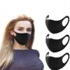 6PCS Reusable Anti-dust Mouth Face_mask_Protect Cover Bandana Balaclavas, 2-Layer Unisex Reusable Fashion Washable Cover (Pack 6, Black) view 1