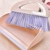 The Latest Plastic Bumper Soft Hair Broom Thickening Household Sweeping Multifunctional Anti-Skid Handle Cleaning Tool 2 Pieces/Set view 3